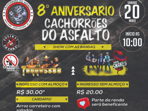 8° aniversario Cachorroes